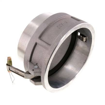 Camlock DN 140 (6'') Aluminium-Kupplung R 6'' Außengewinde Typ B MIL-C-27487