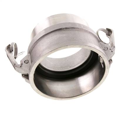 Camlock DN 90 (4'') Edelstahlkupplung mit Schweißende (114,3 mm) Typ B (AS) MIL-C-27487