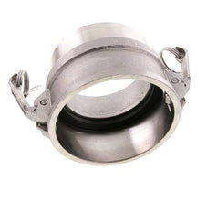 Camlock DN 90 (4'') Edelstahlkupplung mit Schweißende (114,3 mm) Typ B (AS) MIL-C-27487