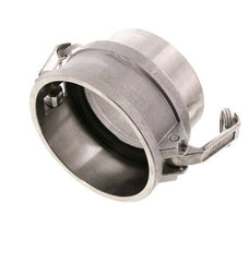 Camlock DN 90 (4'') Edelstahlkupplung mit Schweißende (114,3 mm) Typ B (AS) MIL-C-27487