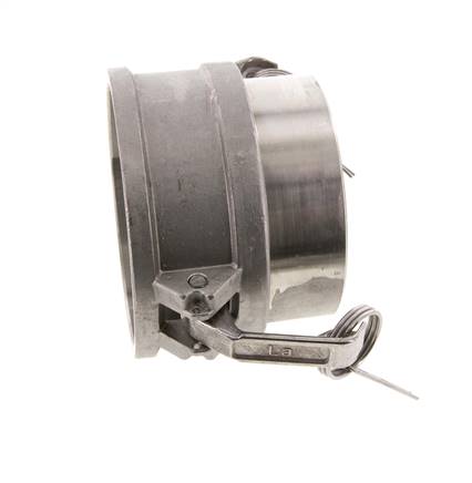 Camlock DN 90 (4'') Edelstahlkupplung mit Schweißende (114,3 mm) Typ B (AS) MIL-C-27487