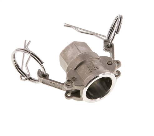 Camlock DN 15 (1/2'') Edelstahlkupplung Rp 1/2'' Innengewinde Typ D MIL-C-27487