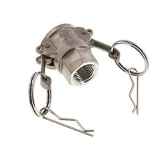 Camlock DN 15 (1/2'') Edelstahlkupplung Rp 1/2'' Innengewinde Typ D MIL-C-27487