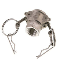 Camlock DN 15 (1/2'') Edelstahlkupplung Rp 1/2'' Innengewinde Typ D MIL-C-27487