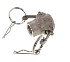 Camlock DN 15 (1/2'') Edelstahlkupplung Rp 1/2'' Innengewinde Typ D MIL-C-27487