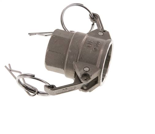 Camlock DN 25 (1'') Edelstahlkupplung Rp 1'' Innengewinde Typ D MIL-C-27487