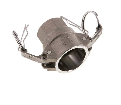 Camlock DN 25 (1'') Edelstahlkupplung Rp 1'' Innengewinde Typ D MIL-C-27487