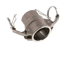Camlock DN 25 (1'') Edelstahlkupplung Rp 1'' Innengewinde Typ D MIL-C-27487