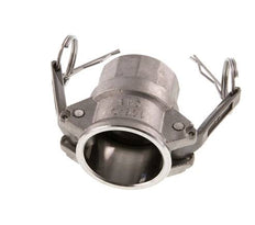 Camlock DN 32 (1 1/4'') Edelstahlkupplung Rp 1 1/4'' Innengewinde Typ D MIL-C-27487