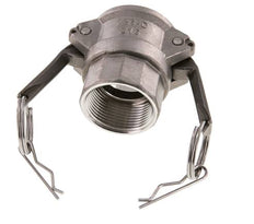 Camlock DN 32 (1 1/4'') Edelstahlkupplung Rp 1 1/4'' Innengewinde Typ D MIL-C-27487