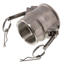 Camlock DN 50 (2'') Edelstahlkupplung Rp 2'' Innengewinde Typ D MIL-C-27487