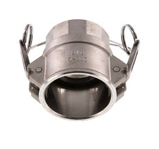 Camlock DN 50 (2'') Edelstahlkupplung Rp 2'' Innengewinde Typ D MIL-C-27487