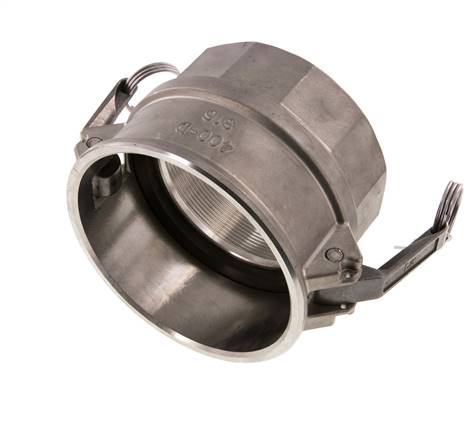 Camlock DN 140 (6'') Edelstahlkupplung Rp 6'' Innengewinde Typ D MIL-C-27487