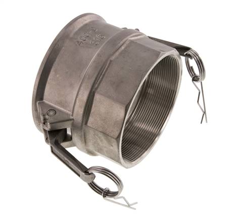 Camlock DN 140 (6'') Edelstahlkupplung Rp 6'' Innengewinde Typ D MIL-C-27487