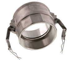 Camlock DN 140 (6'') Edelstahlkupplung Rp 6'' Innengewinde Typ D MIL-C-27487