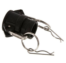 Camlock DN 20 (3/4'') Polypropylen-Kupplung Rp 3/4'' Innengewinde Typ D MIL-C-27487