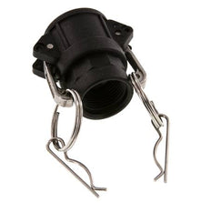 Camlock DN 20 (3/4'') Polypropylen-Kupplung Rp 3/4'' Innengewinde Typ D MIL-C-27487