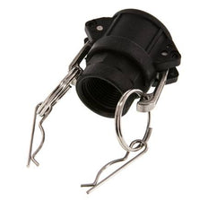 Camlock DN 20 (3/4'') Polypropylen-Kupplung Rp 3/4'' Innengewinde Typ D MIL-C-27487