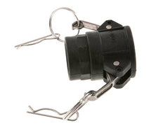 Camlock DN 25 (1'') Polypropylen-Kupplung Rp 1'' Innengewinde Typ D MIL-C-27487