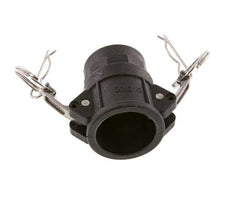 Camlock DN 25 (1'') Polypropylen-Kupplung Rp 1'' Innengewinde Typ D MIL-C-27487