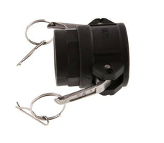 Camlock DN 40 (1 1/2'') Polypropylen-Kupplung Rp 1 1/4'' Innengewinde Typ D MIL-C-27487