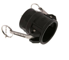 Camlock DN 40 (1 1/2'') Polypropylen-Kupplung Rp 1 1/4'' Innengewinde Typ D MIL-C-27487