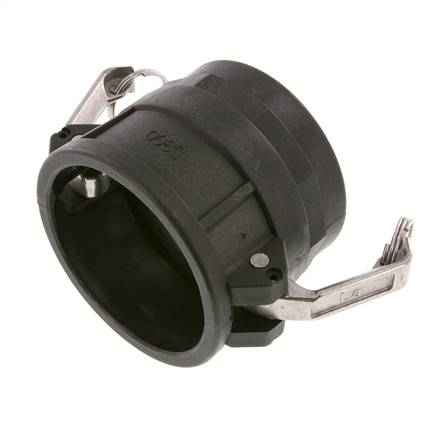 Camlock DN 75 (3'') Polypropylen-Kupplung Rp 3'' Innengewinde Typ D MIL-C-27487
