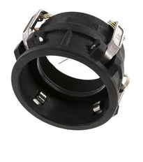 Camlock DN 90 (4'') Polypropylen-Kupplung Rp 4'' Innengewinde Typ D MIL-C-27487