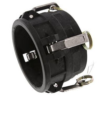 Camlock DN 90 (4'') Polypropylen-Kupplung Rp 4'' Innengewinde Typ D MIL-C-27487