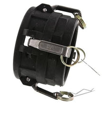 Camlock DN 90 (4'') Polypropylen-Kupplung Rp 4'' Innengewinde Typ D MIL-C-27487