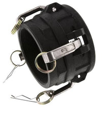 Camlock DN 90 (4'') Polypropylen-Kupplung Rp 4'' Innengewinde Typ D MIL-C-27487