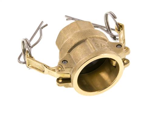 Camlock DN 20 (3/4'') Messingkupplung Rp 3/4'' Innengewinde Typ D MIL-C-27487