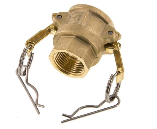 Camlock DN 20 (3/4'') Messingkupplung Rp 3/4'' Innengewinde Typ D MIL-C-27487