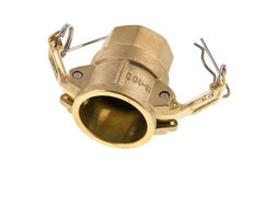 Camlock DN 25 (1'') Messing-Kupplung Rp 1'' Innengewinde Typ D MIL-C-27487