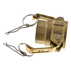 Camlock DN 32 (1 1/4'') Messing-Kupplung Rp 1 1/4'' Innengewinde Typ D MIL-C-27487