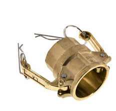 Camlock DN 32 (1 1/4'') Messing-Kupplung Rp 1 1/4'' Innengewinde Typ D MIL-C-27487