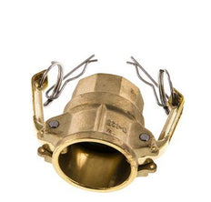 Camlock DN 32 (1 1/4'') Messing-Kupplung Rp 1 1/4'' Innengewinde Typ D MIL-C-27487