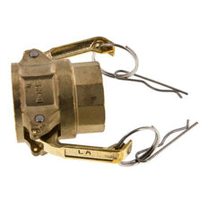Camlock DN 32 (1 1/4'') Messing-Kupplung Rp 1 1/4'' Innengewinde Typ D MIL-C-27487