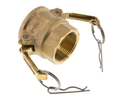 Camlock DN 40 (1 1/2'') Messing-Kupplung Rp 1 1/2'' Innengewinde Typ D MIL-C-27487