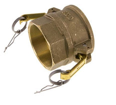 Camlock DN 75 (3'') Messing-Kupplung Rp 3'' Innengewinde Typ D MIL-C-27487