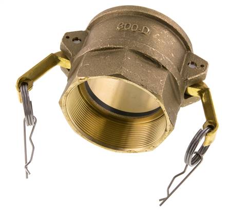 Camlock DN 75 (3'') Messing-Kupplung Rp 3'' Innengewinde Typ D MIL-C-27487