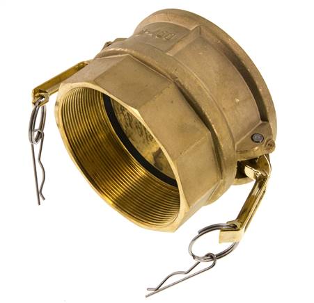 Camlock DN 140 (6'') Messing-Kupplung Rp 6'' Innengewinde Typ D MIL-C-27487