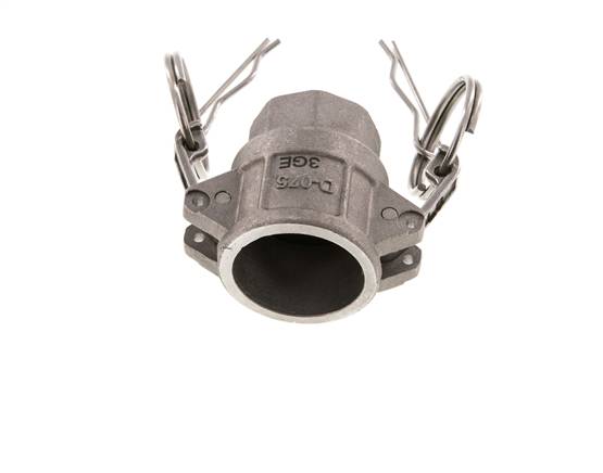 Camlock DN 20 (3/4'') Aluminium-Kupplung Rp 3/4'' Innengewinde Typ D MIL-C-27487
