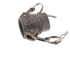 Camlock DN 25 (1'') Aluminium-Kupplung Rp 1'' Innengewinde Typ D MIL-C-27487