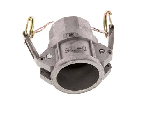 Camlock DN 32 (1 1/4'') Aluminium-Kupplung Rp 1 1/4'' Innengewinde Typ D MIL-C-27487