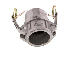 Camlock DN 32 (1 1/4'') Aluminium-Kupplung Rp 1 1/4'' Innengewinde Typ D MIL-C-27487
