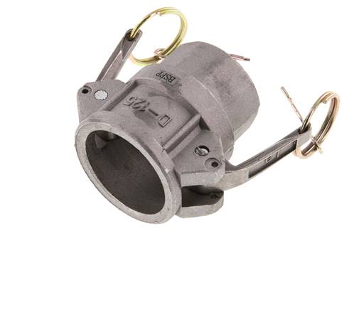 Camlock DN 32 (1 1/4'') Aluminium-Kupplung Rp 1 1/4'' Innengewinde Typ D MIL-C-27487