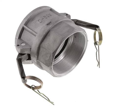 Camlock DN 75 (3'') Aluminium-Kupplung Rp 3'' Innengewinde Typ D MIL-C-27487