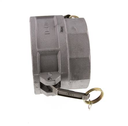 Camlock DN 90 (4'') Aluminium-Kupplung Rp 4'' Innengewinde Typ D MIL-C-27487