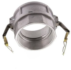 Camlock DN 90 (4'') Aluminium-Kupplung Rp 4'' Innengewinde Typ D MIL-C-27487